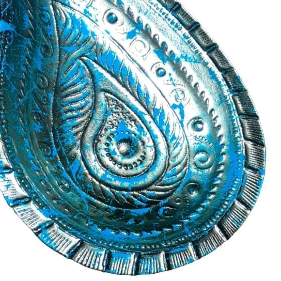 Tear Drop Glass Tray 16×10in. - Picture 5 of 10